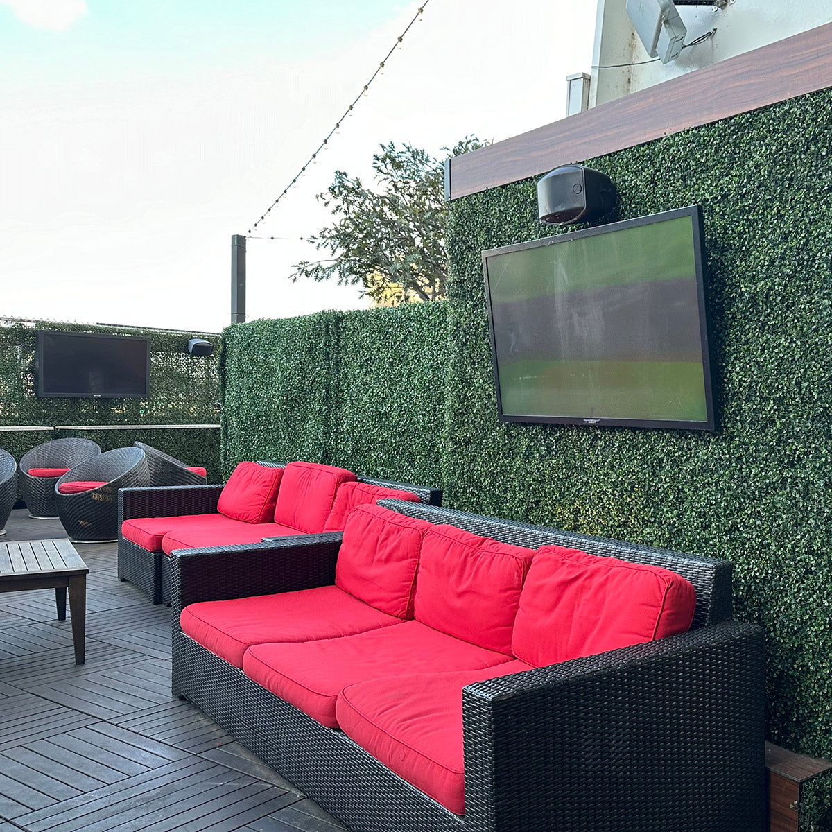 Boxwood Greenery Panels