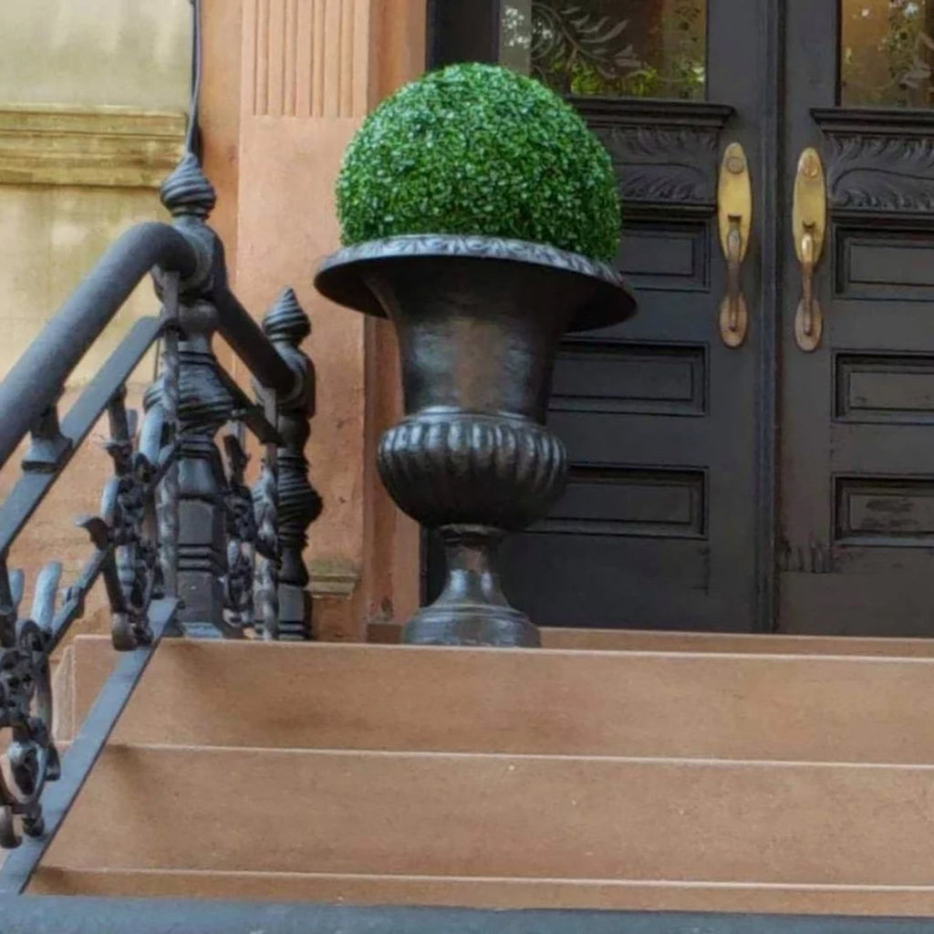 15" Large Boxwood Topiary Ball