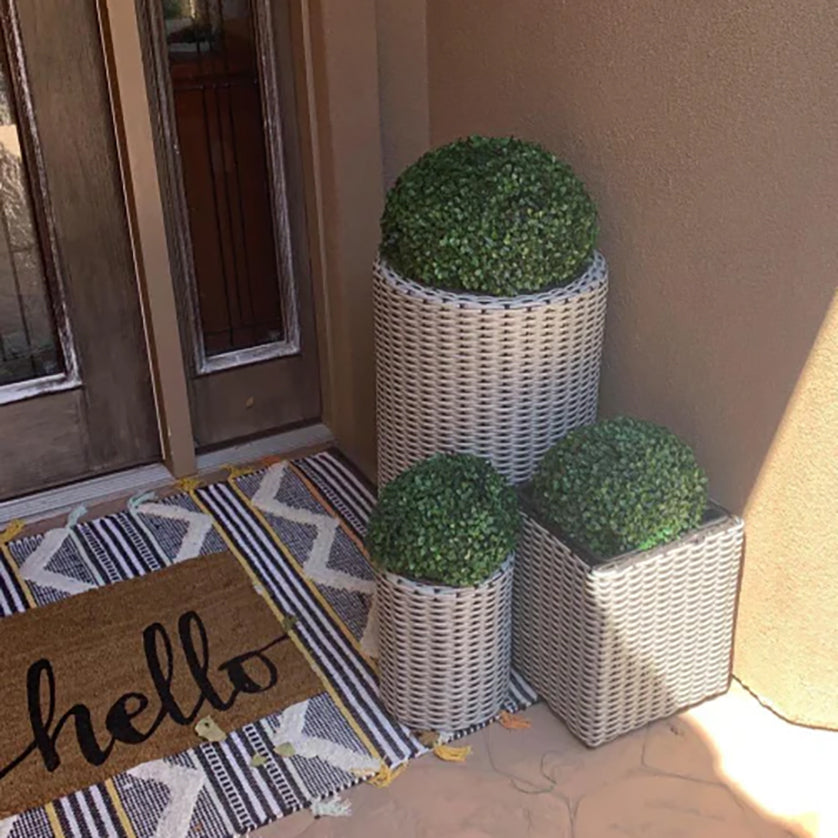 11" Medium Boxwood Topiary Ball
