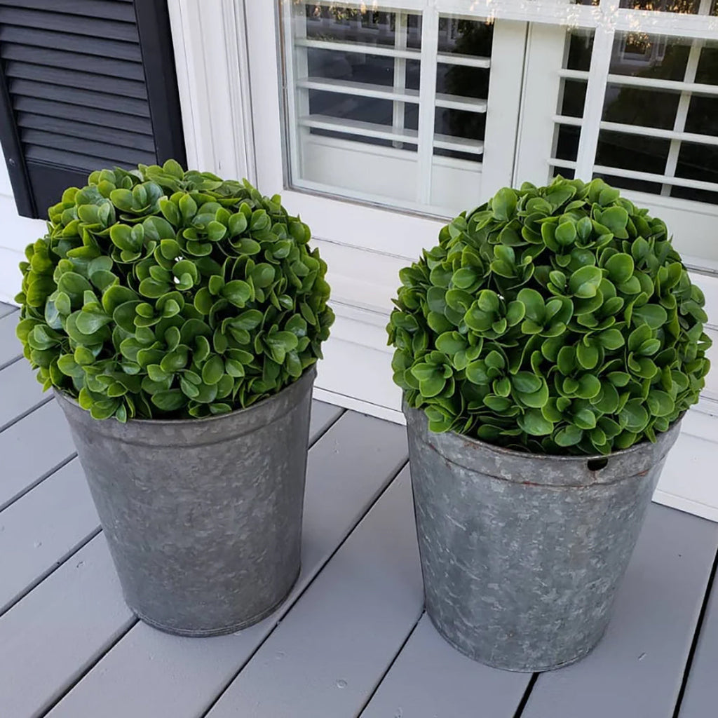 Jasper Topiary Ball Assortment - 11", 15", 19"