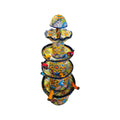 Talavera Fountain | Four-Foot Mexican Ceramic Water Feature
