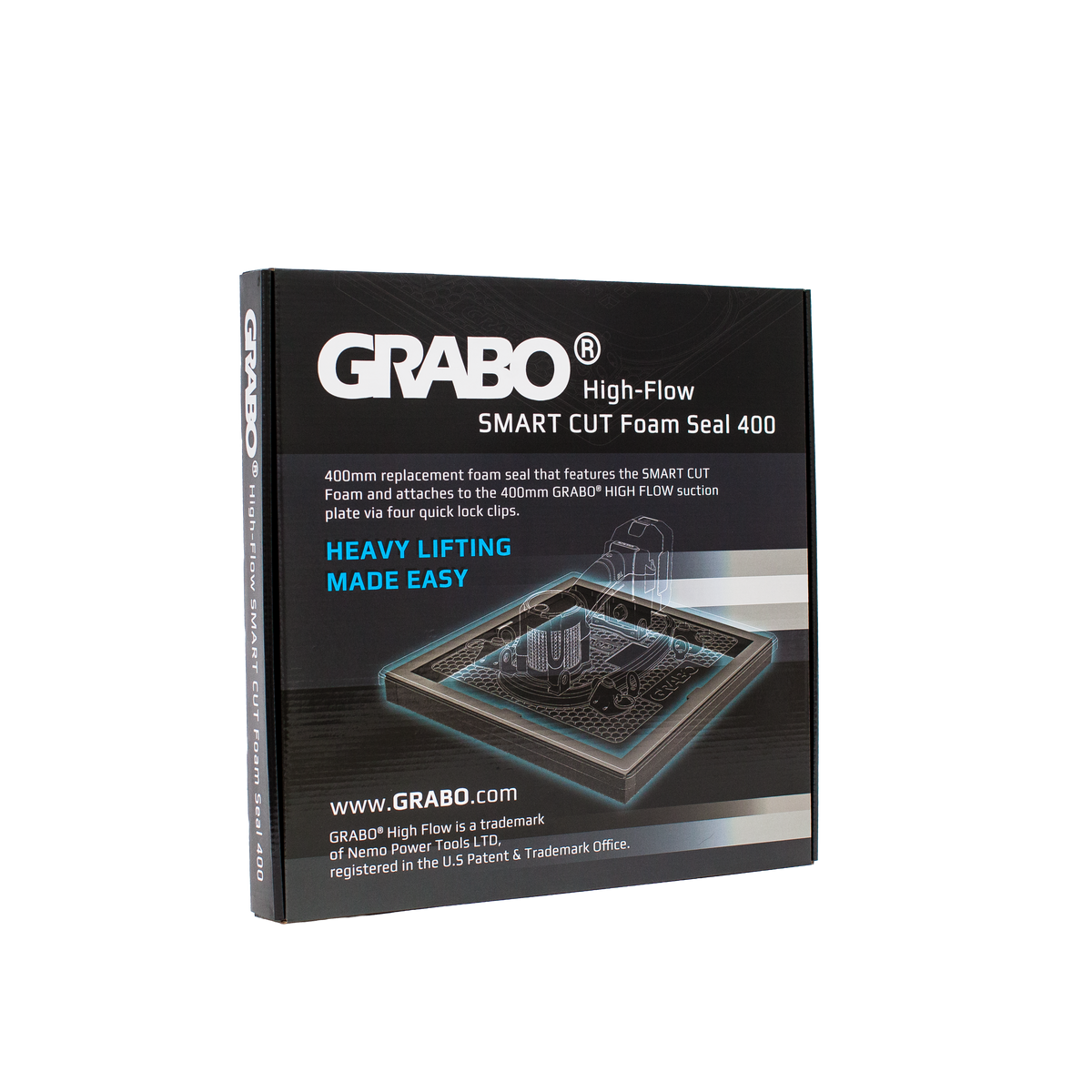 GRABO Smart Cut Foam Seal 400 for Rough Pavers, 242 lb