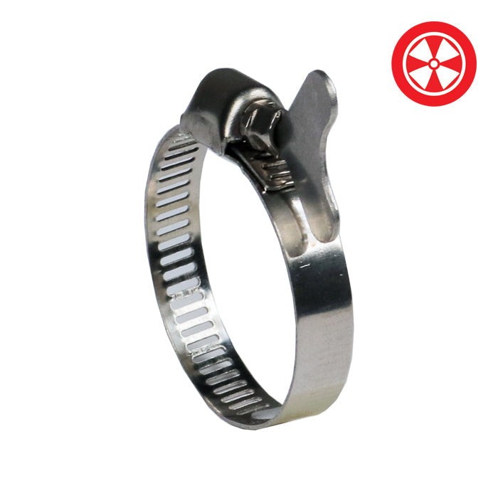 .75'' S/S Duct Clamp w/ Butterfly Screw