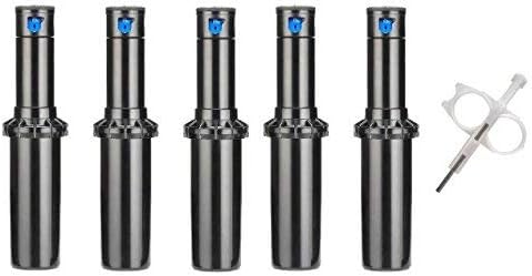 Hunter PGP Ultra Rotor Sprinkler Heads - 5 Pack - Includes Adjustment Tool