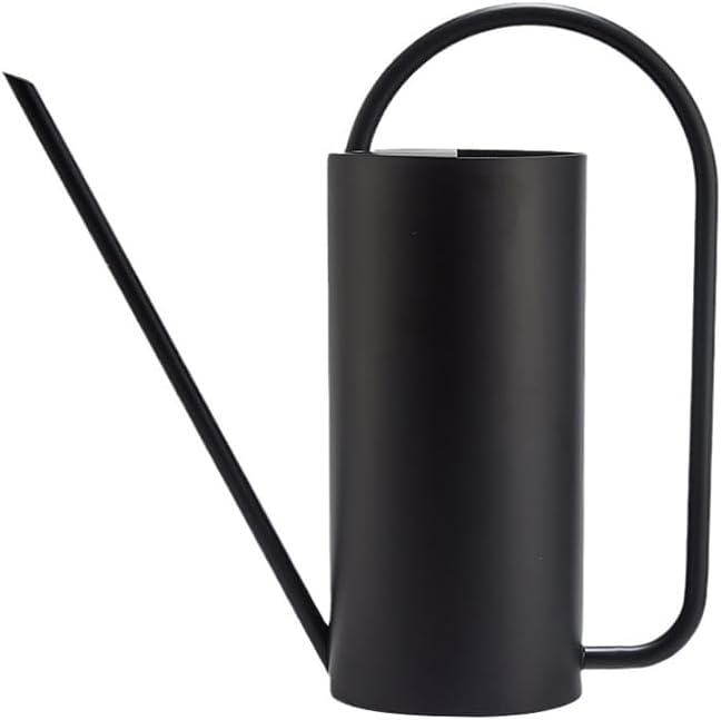 Watering Can for Indoor Plants, 50 oz/1.5L Stainless Steel Watering Can Pot with Long Spout, Garden Watering Cans with Comfortable Handle for Indoor House Plants Bonsai Flower Decorative
