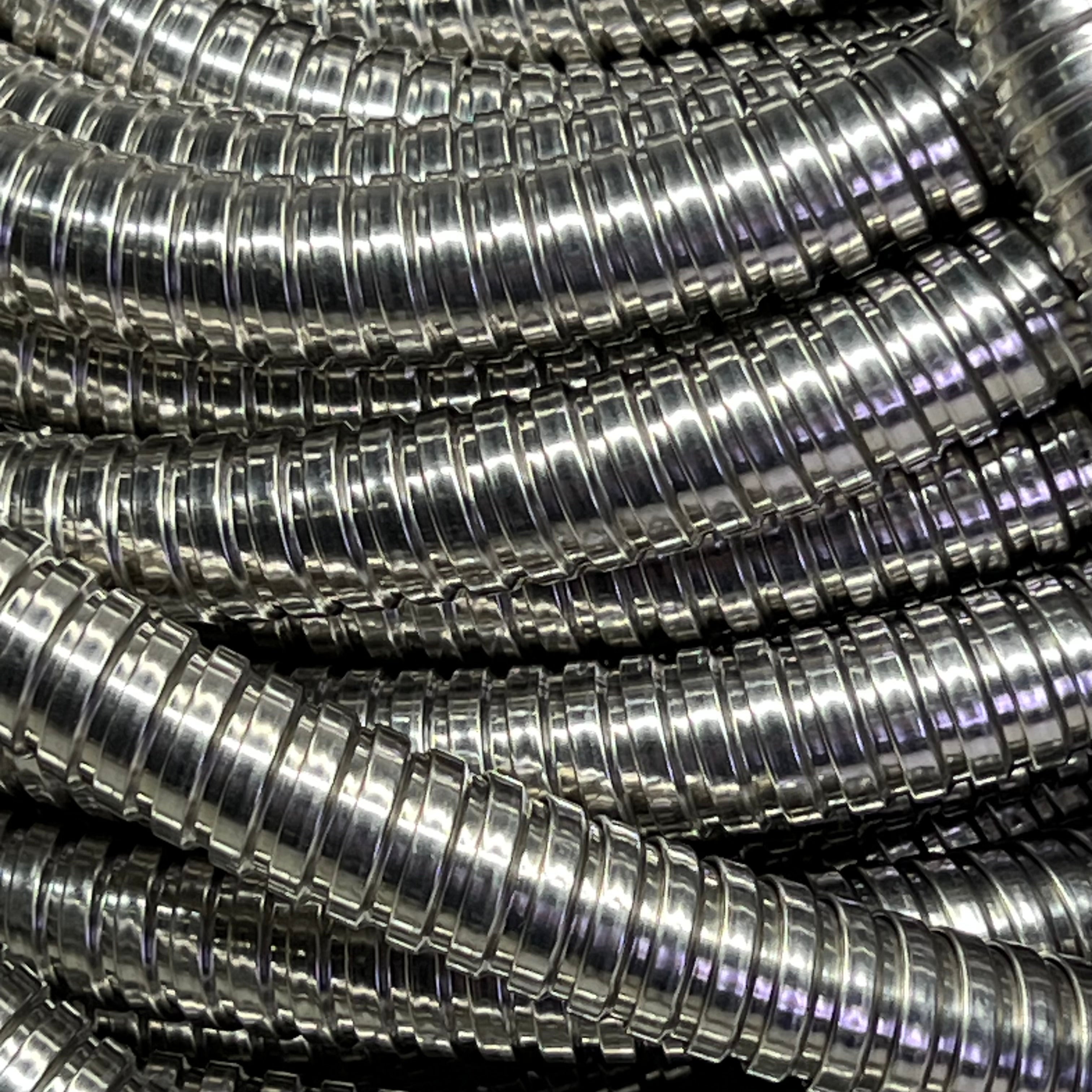 HYPER HOSE Metal Garden Hose Kit No-Kink 316 Stainless Steel Leak Proof 100'