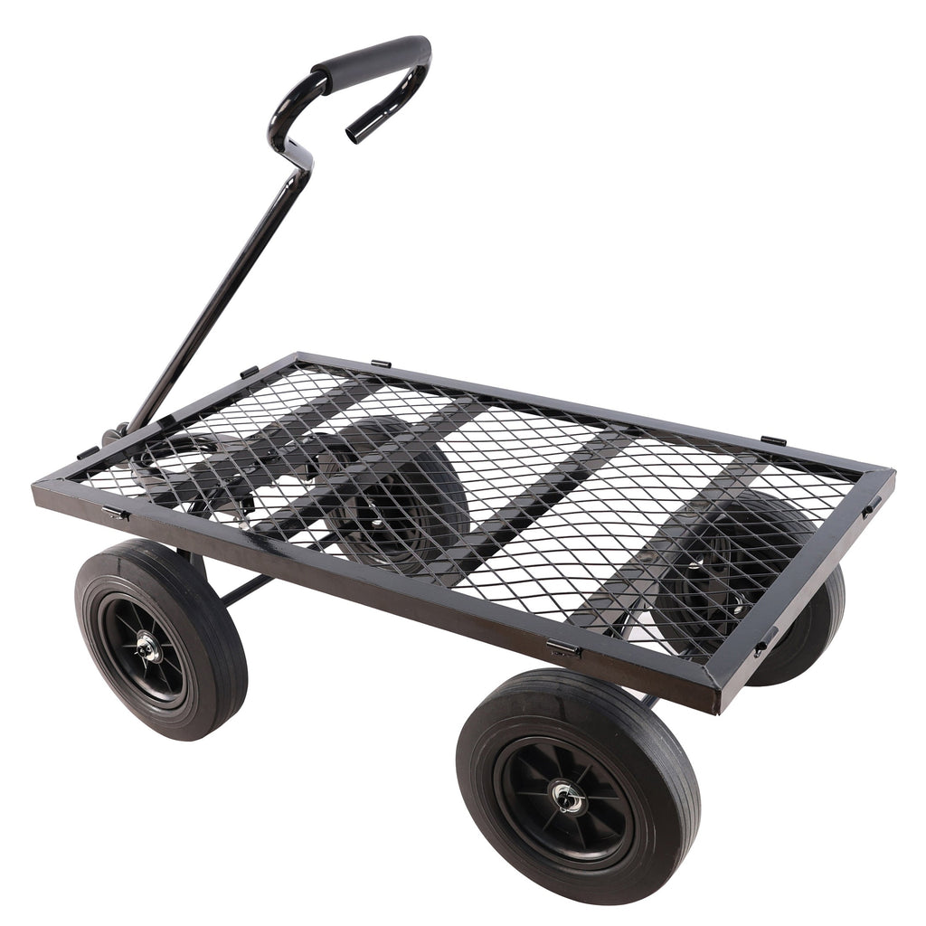 Solid Wheels Garden Cart Wagon