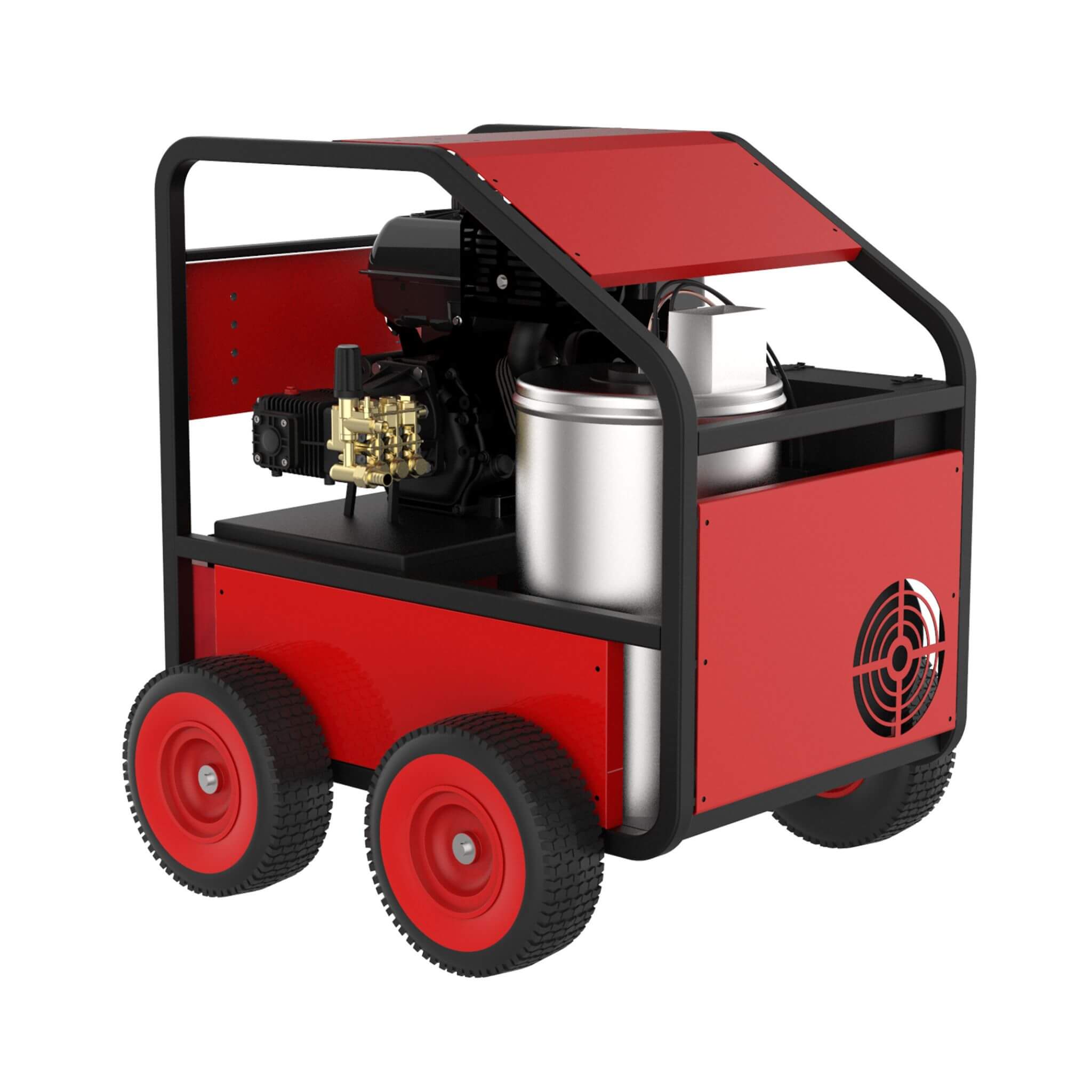 Heavy-Duty 4K PSI Commercial Hot Water Gas Powered Pressure Washer (SAK62461)