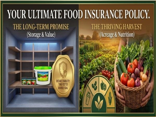 30 Seed Packet Vault: Heirloom, Non-GMO Vegetable Seed Packets