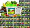 50 Vegetable Seed Packet Vault: 50,000 Heirloom Seeds