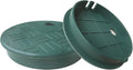 2 Pcs Valve Box Cover Lid ID 5.5" OD 6" Replacement Valve Box Irrigation Cover Ground Sprinkler Cover icv Cover Sprinkler Box Cover Lid Sprinkler Covers Garden Lawn Irrigation Box Lid