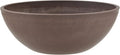 PSW Pot M20C Collection Shallow Garden Bowl Planter for Succulents, Bonsai, Fairy Gardens, Herbs, 8-inch, Chocolate
