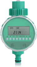 Automatic Irrigation Timer, Electric Digital Garden Irrigation Timer Battery Operated Intelligent Flowers Watering Controller for Garden Yard Lawn Greenhouse Drip Irrigation Watering Plant System