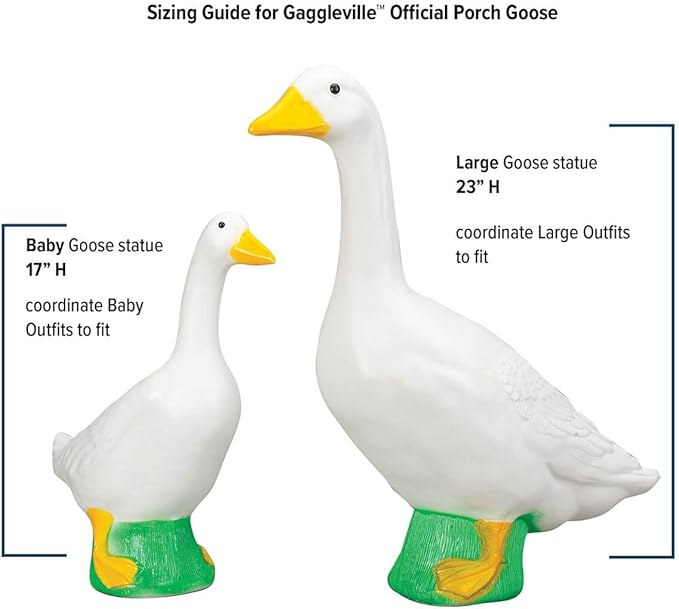 Fox Valley Traders Sun Goose Outfit by GagglevilleTM, Fits Large 23" H Statue