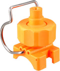 uxcell Spray Nozzle, 1" Adjustable Ball Flat Fan Full Cone Clamp Clip Nozzle Watering Irrigation
