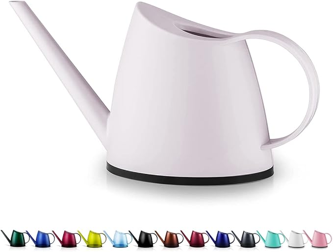 WhaleLife Indoor Watering Can for House Bonsai Plants (1.4L, White)