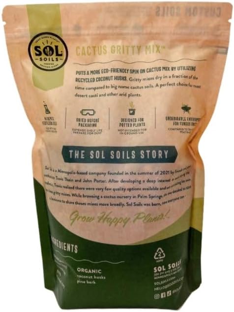 Sol Soils Cactus Gritty Mix (1 Gallon)
