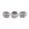 Hexagonal Cement Planter – Geometric Concrete Pot