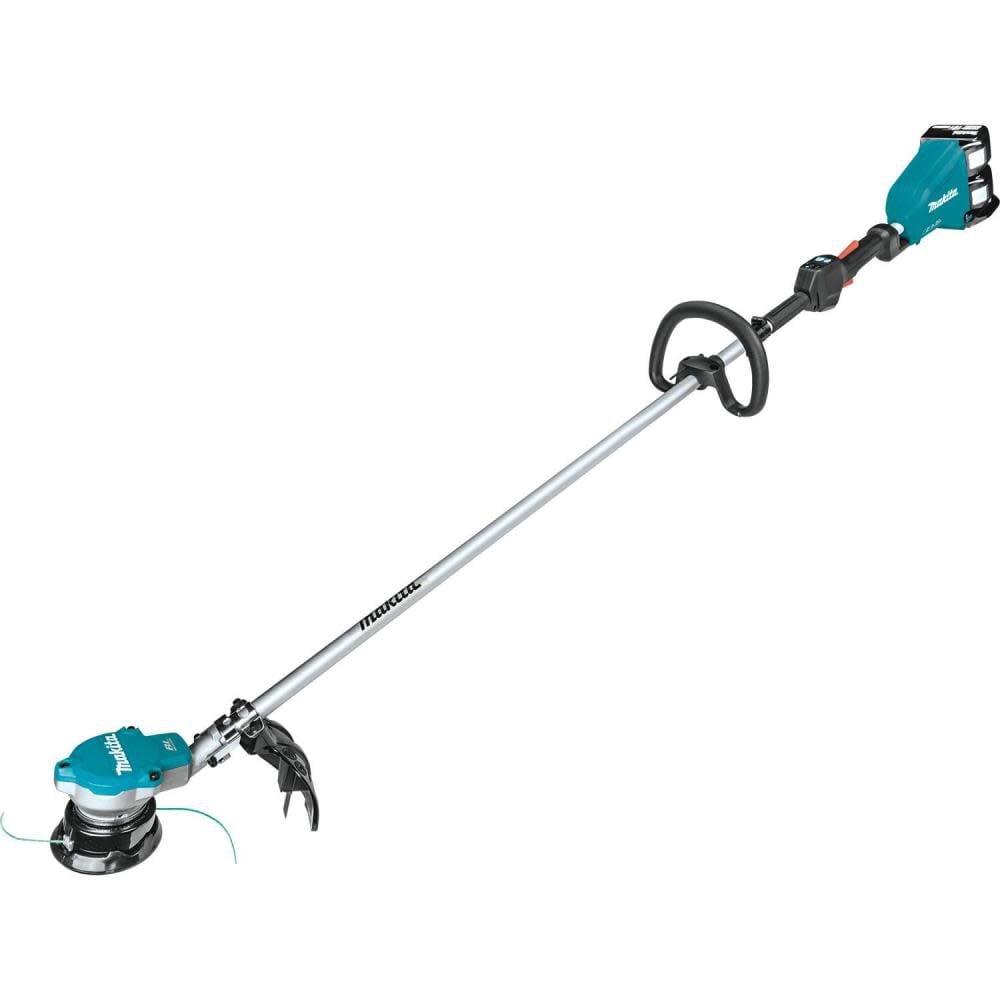 Makita XRU15PT 36V (18V X2) LXT® Brushless String Trimmer Kit, dual port charger (5.0Ah)