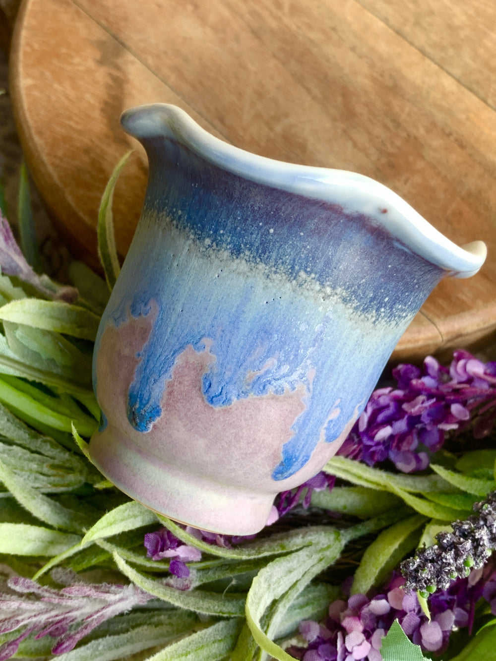 SC-0022 Modern Handmade Ceramic Planter Pot - Pot Rim Diameter: 2.1"