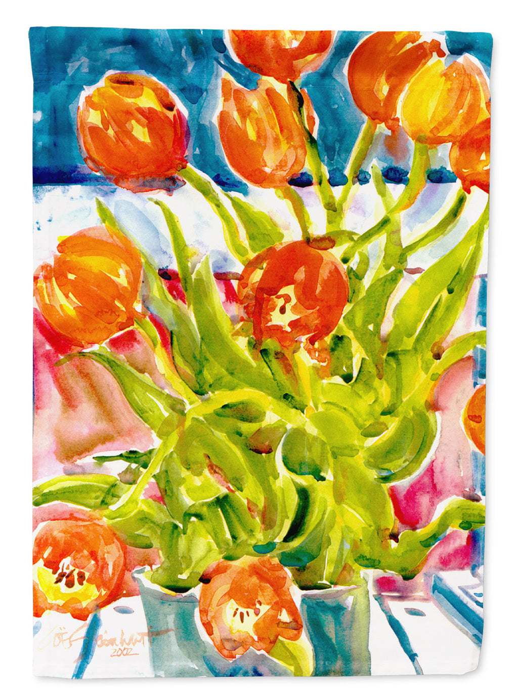 Flowers - Tulips Garden Flag – Decorative Outdoor Yard Flag