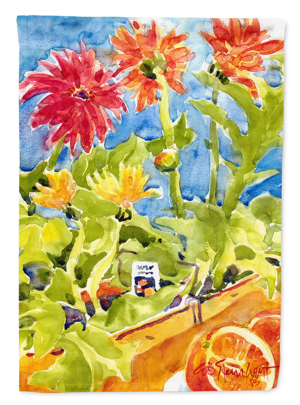 Flower - Gerber Daisies Garden Flag – Decorative Outdoor Yard Flag 6038GF