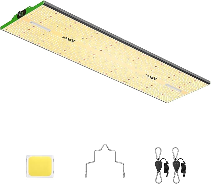 VIPARSPECTRA Upgraded P4000 Led Grow Lights for Indoor Plants Dimmable Full Spectrum Commercial Grow Lamp for Seedlings Veg/Bloom in 5x3 Grow Tents Greenhouses