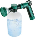 VENETIO 8-Dial Hose-End Sprayer for Liquid Fertilizer & Chemicals | Multi-Purpose Lawn and Garden Nozzle Spreader for Uniform Fertilizing, Pet Washing and Outdoor House Cleaning, 34oz Dispenser Bottle