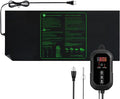 48"x20" Seedling Heat Mat with Digital Thermostat Combo Set,ETL Certified and Durable Waterproof Warm Hydroponic Heat Mat for Germination,Indoor Gardening,Brewing and Greenhouses