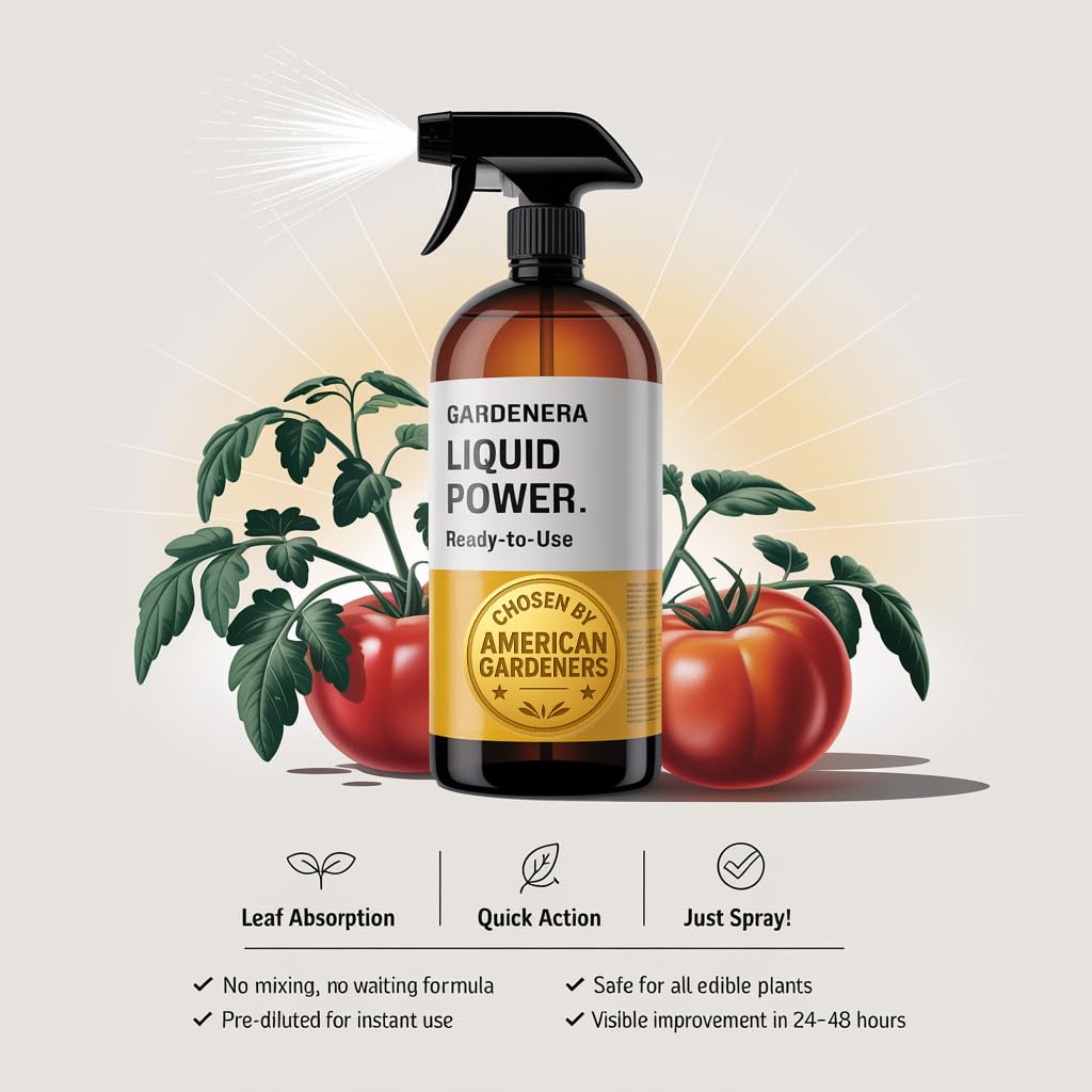 Liquid Power Cucumber Fertilizer Spray – Ready-to-Use Liquid Plant Food Mist for Cucumber – Premixed, Easy Application – Fast-Acting Formula for Growth, Roots & Yield – Indoor & Outdoor Use – 8 oz