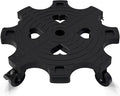 20" Plant Caddy with Wheels 600lbs Heavy Duty Outdoor,Indoor Rolling Plant Stand with 3in Casters Black Plant Dolly Large Potted Planter Cart for Big Flowerpots Plants Pots Garden Pot Mover
