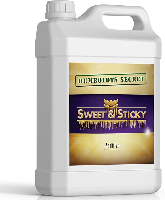 Humboldts Secret Sweet & Sticky – Carbohydrate and Saccharide Energy Source – Enhance Aroma and Flavor of Plants – Potting Soil for Indoor Plants – Energy for Plants – 1 Gallon