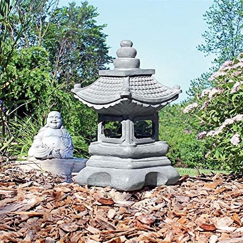 Design Toscano Chengdu Pagoda Asian Lantern Statue: Each