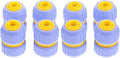 8 pcs Barb Hose Fittings system fittings zero-g hose repair kit 1/2 inch water hose adapter hose repair connector irrigations thread fittings extension pipeline abs Patcher