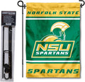 College Flags & Banners Co. Norfolk State Spartans Garden Flag with Stand Holder