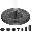Solar Fountain Pump for Bird Bath, 1.4W Water Fountain with 6 Nozzles Solar Powered Fountain Pump for Bird Bath, Garden, Pond, Pool, Outdoor