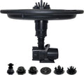 HALF OFF PONDS Floating Fountain – 1/4 HP Pond Aerator, 100' Cord – 3000 GPH Water Pump – 9 Spray Patterns – Energy-Efficient – for Small Ponds & Water Gardens