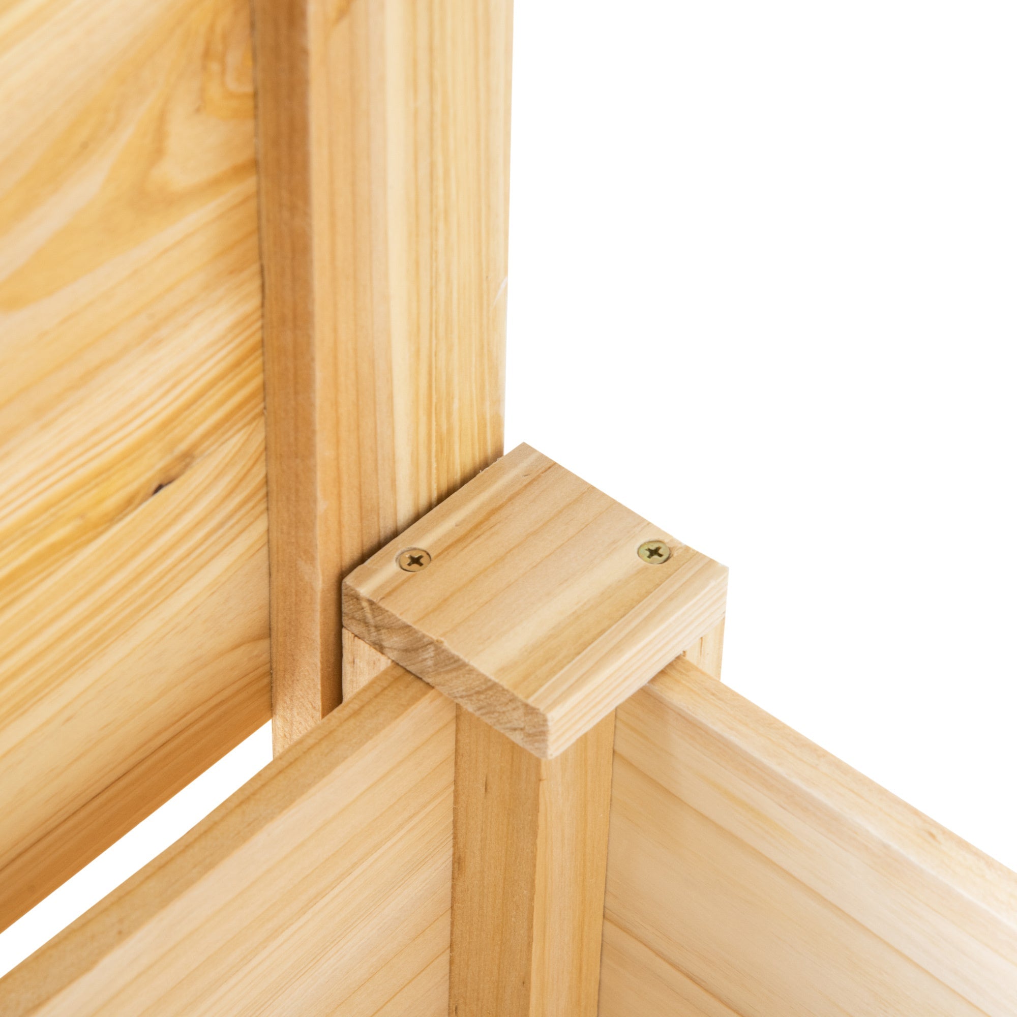 Outsunny Raised Garden Bed Set of 3, Wooden Elevated Planter Box with Legs and Bed Liner, for Backyard and Patio to Grow Vegetables, Herbs, and Flowers, Natural