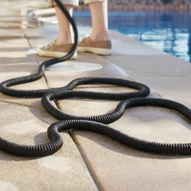 Pocket Hose Original Silver Bullet Water Hose by BulbHead - Expandable Garden Hose That Grows with Lead-Free Aluminum Connectors - Safe Drinking Water Hose (50 Feet)