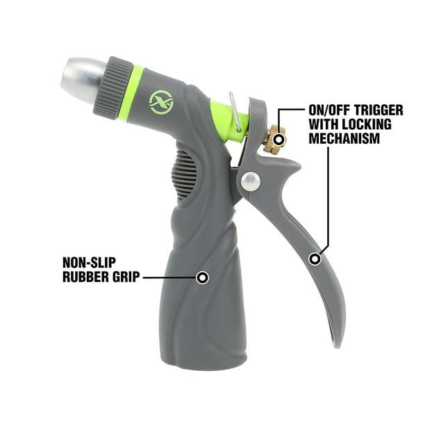 Flexzilla? Adjustable Pistol Grip Garden Hose Nozzle, ZillaGreen?