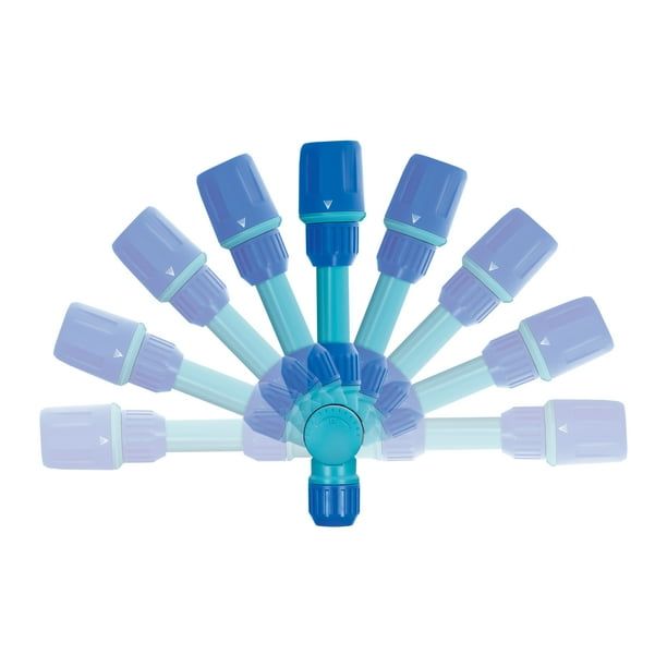 Aqua Joe Metal 30-inch Watering Wand W/ Pivoting Head, 3 Spray Patterns