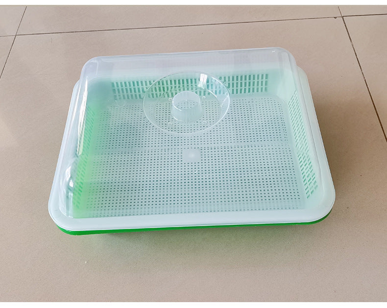 Soilless Cultivation Planting Plate Vegetable Double Layer Vegetable Seed Germination Plate