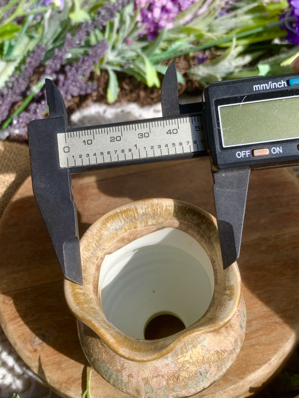 SC-SN0004 Modern Handmade Ceramic Planter Pot - Pot rim diameter: 1.8"
