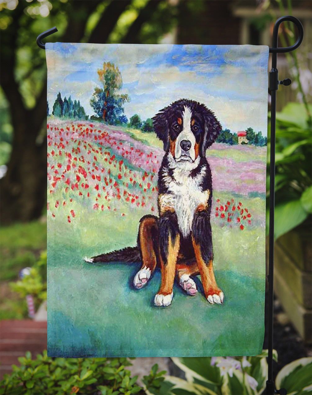 Bernese Mountain Dog Garden Flag – Decorative Outdoor Yard Flag 7011GF