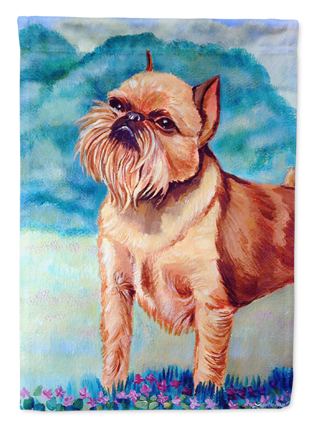 Brussels Griffon Garden Flag – Decorative Outdoor Yard Flag 7016GF