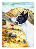 Canaan Dog  Garden Flag – Decorative Outdoor Yard Flag