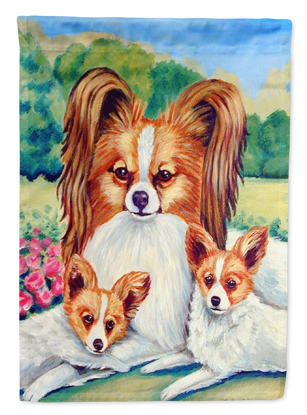 Papillon Momma's Love Garden Flag – Decorative Outdoor Yard Flag