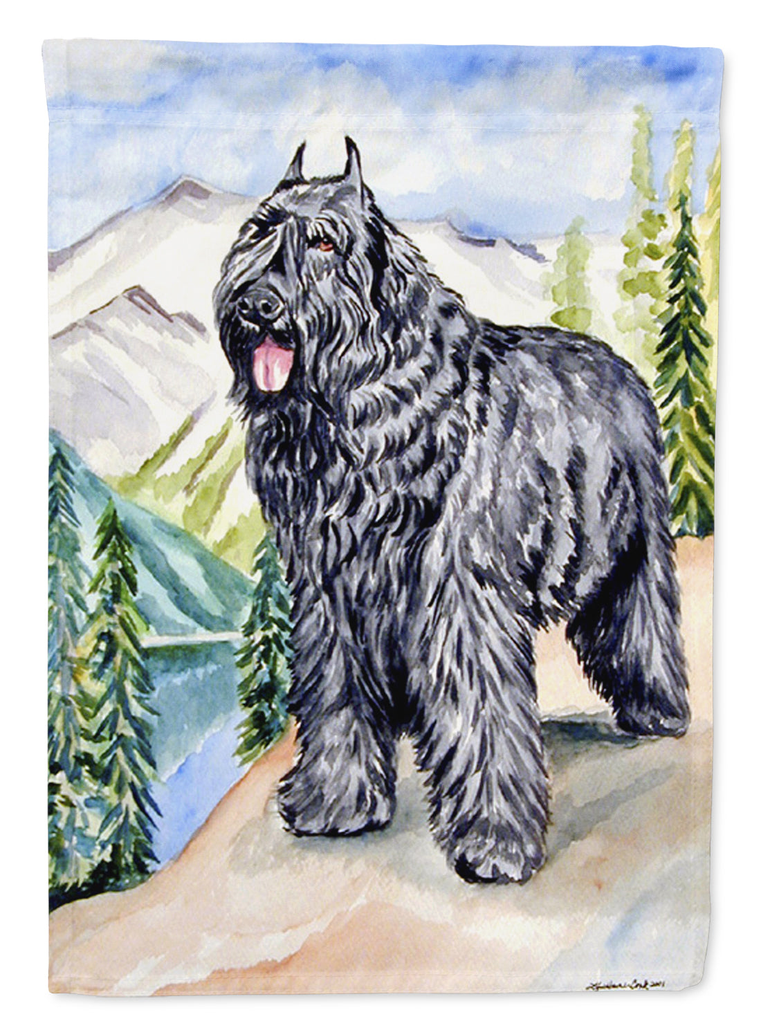 Bouvier des Flandres Garden Flag – Decorative Outdoor Yard Flag 7049GF