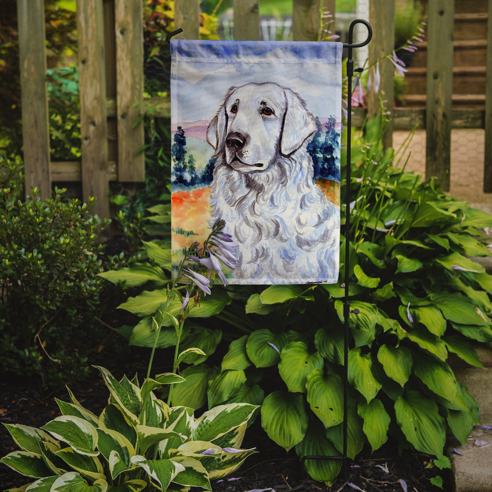 Kuvasz Garden Flag – Decorative Outdoor Yard Flag