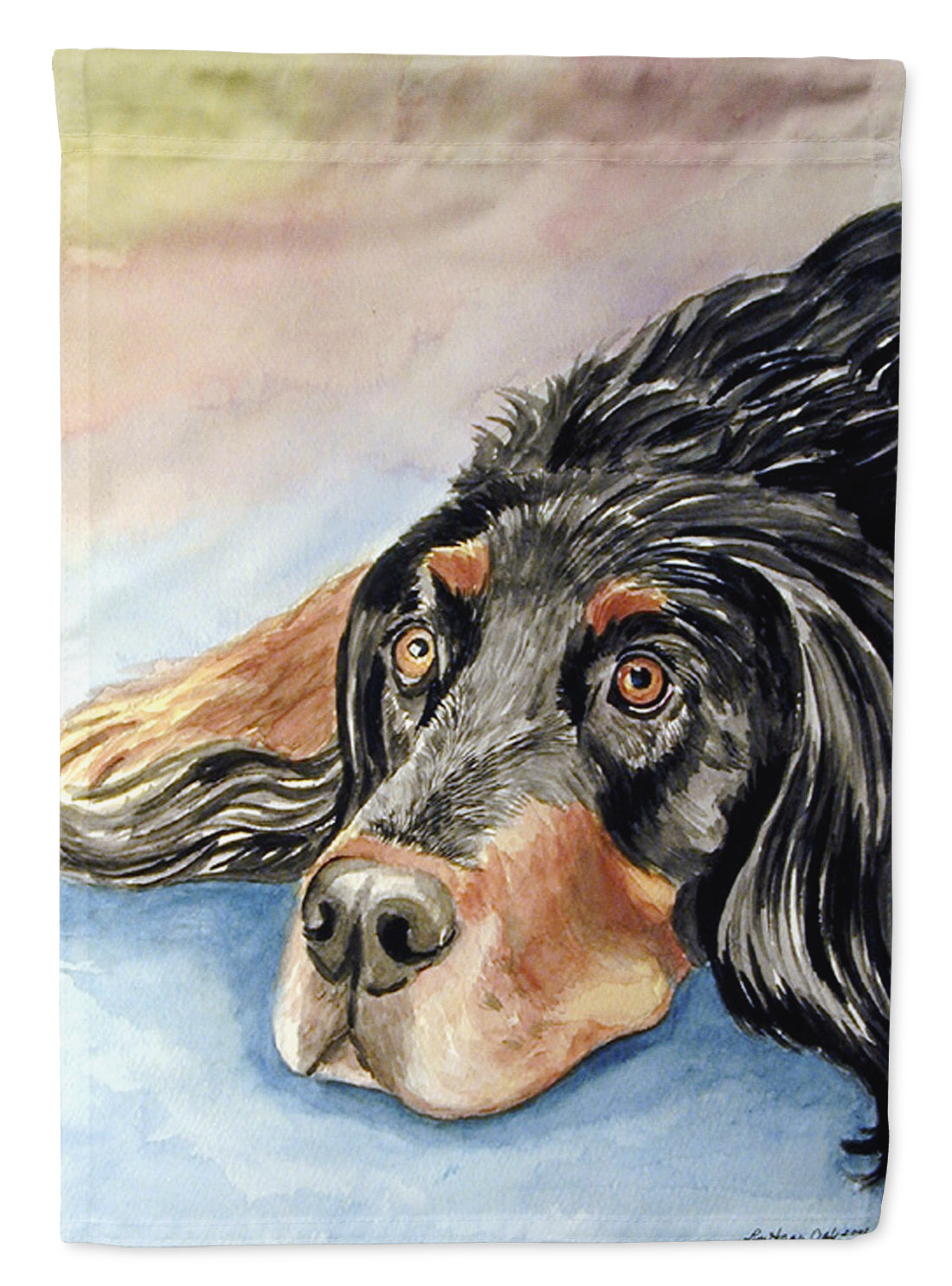 Gordon Setter Garden Flag – Decorative Outdoor Yard Flag 7062GF